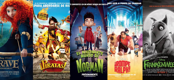 ¿Que película crees que ganará el Oscar 2013 a la mejor película de animación?