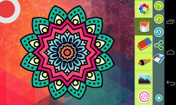 App Dibujos de Mandalas para colorear