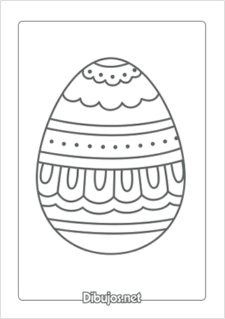 10 Dibujos De Pascua Para Imprimir Y Colorear Dibujos Net
