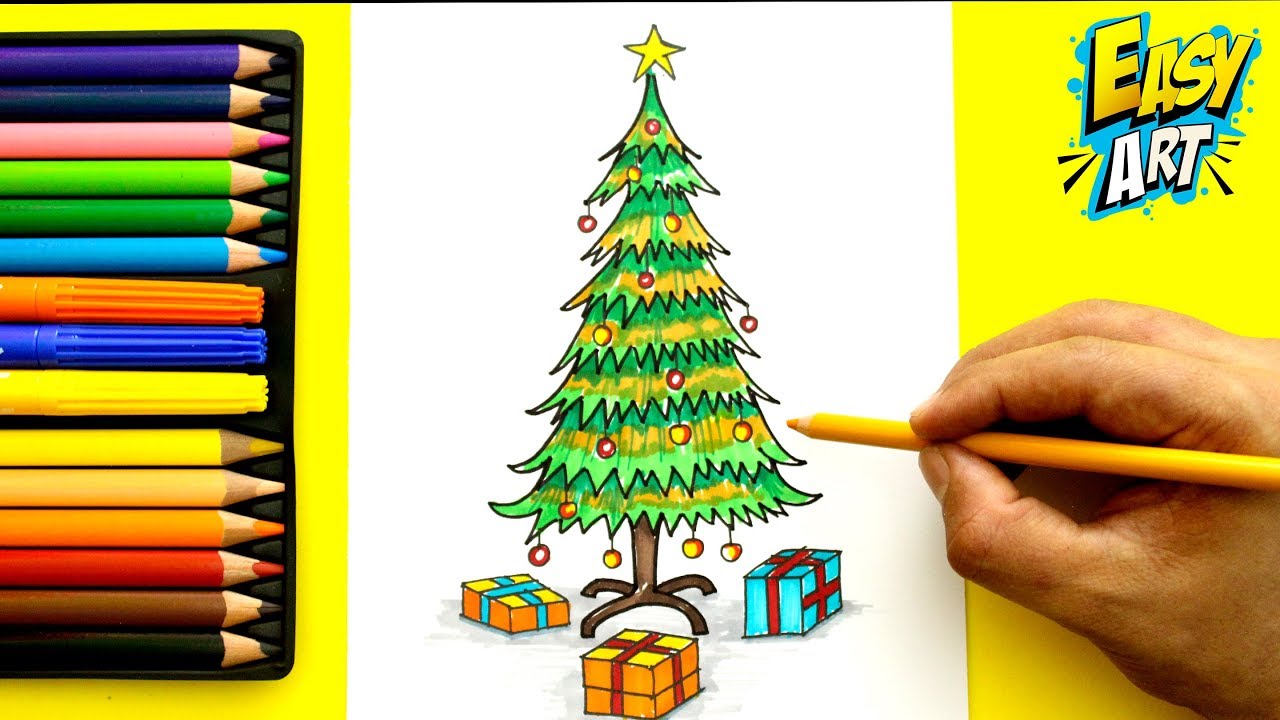 Tutoriales Para Dibujar En Navidad Dibujos Net