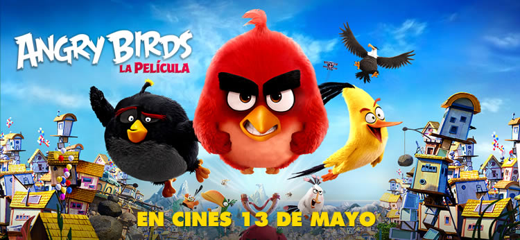 ‘Angry Birds, la película’ llega a los cines españoles el próximo 13 de Mayo de 2016