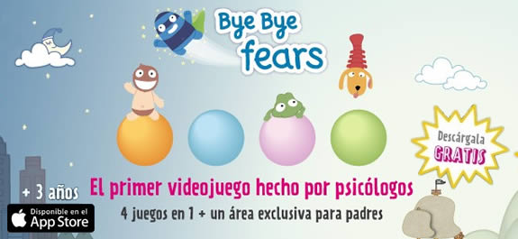 Bye Bye Fears, una app para perder todos los miedos