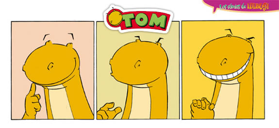 Cómic: TOM - El dinosaurio TOM quiere ser actor