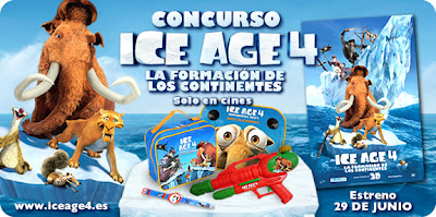 Concurso 'Ice Age 4'... ¡todos estos regalitos son para vosotros!
