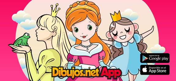 Entra en un mundo de cuento con la App de Dibujos de Princesas de Dibujos.net