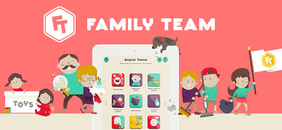 Family Team, la App que convierte las tareas de casa en un juego