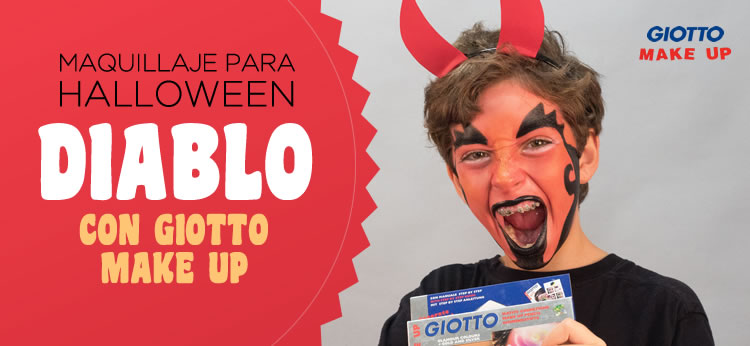 Maquillaje para Halloween: Diablo con Giotto Make Up