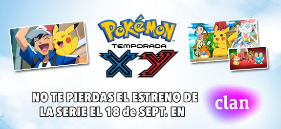 ‘Pokémon XY’ estrena temporada este 18 de septiembre en Clan