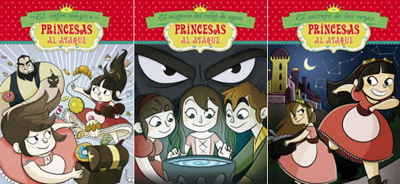 'Princesas al ataque', 4 libros ilustrados sobre dos princesas que no necesitan ser salvadas