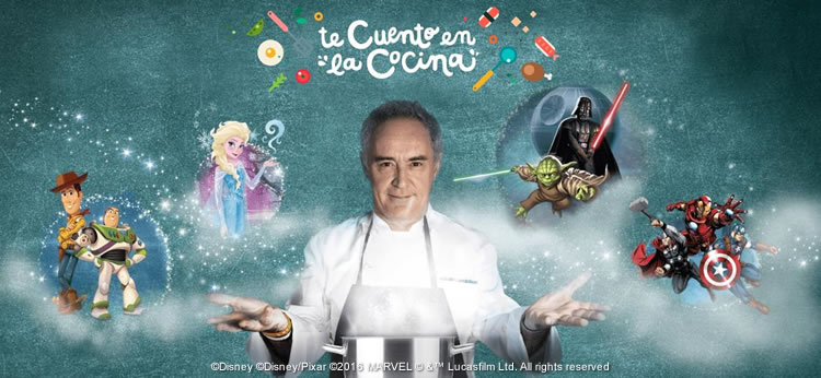  Te cuento en la cocina, descubre la cocina mágica de Disney y Ferran Adrià