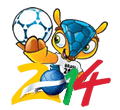 Dibujos de Mundial de Fútbol 2014 para colorear