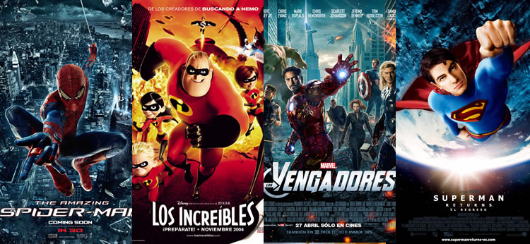 Lista de Las mejores películas de superhéroes para niños