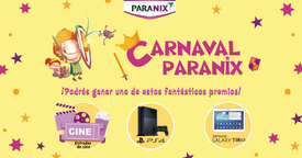 ¡Participa en el Carnaval Paranix y podrás ganar una Play Station 4 o una Tablet de Samsung!