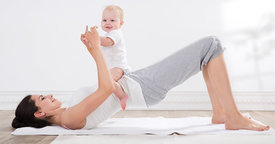 Pilates para mamás y bebés